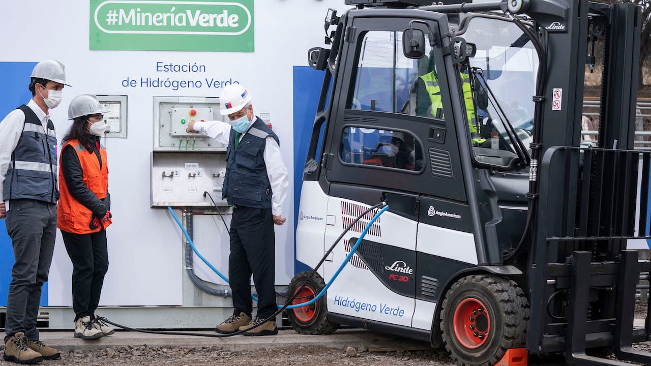Chile produce primera molécula de hidrógeno verde en su objetivo de convertirse en exportador mundial