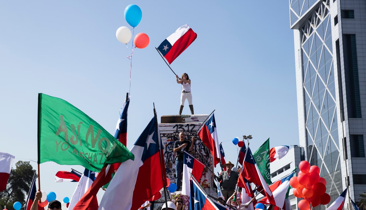 Chile a dos semanas de aprobar o rechazar su nueva Constitución
