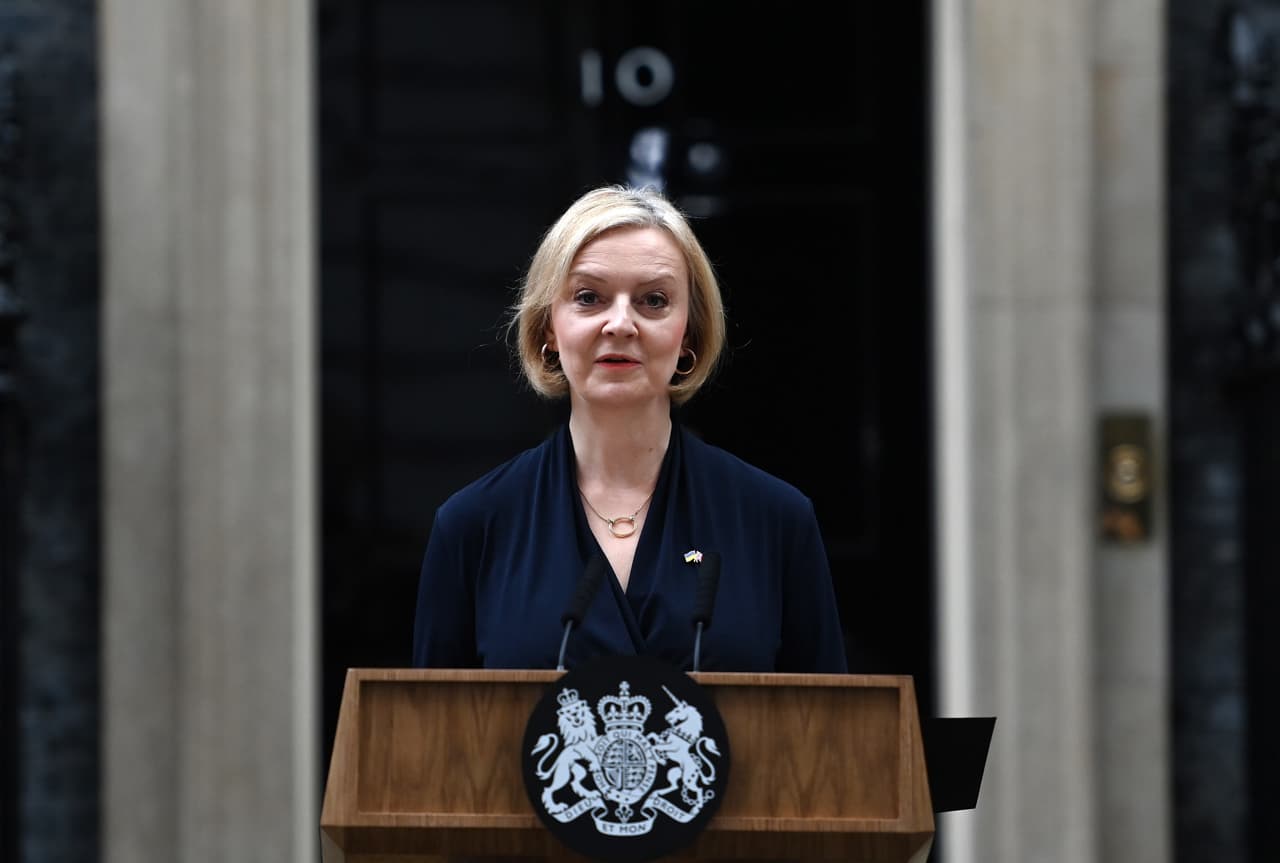 Liz Truss, la primera ministra británica más breve de la historia