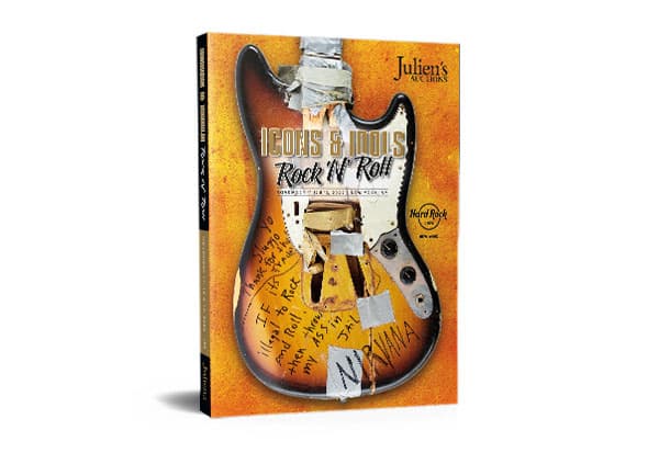 La guitarra destrozada de Kurt Cobain y las gafas de John Lennon salen a subasta