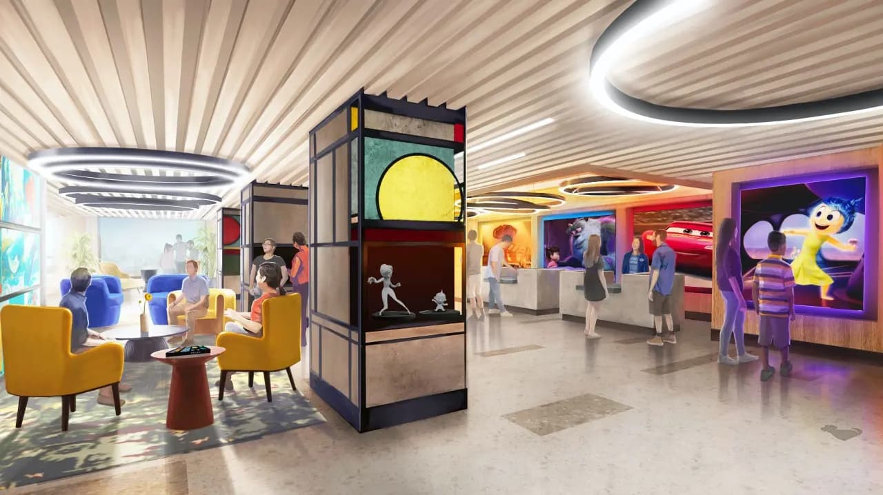 Conoce cómo será el primer hotel de Pixar en Estados Unidos