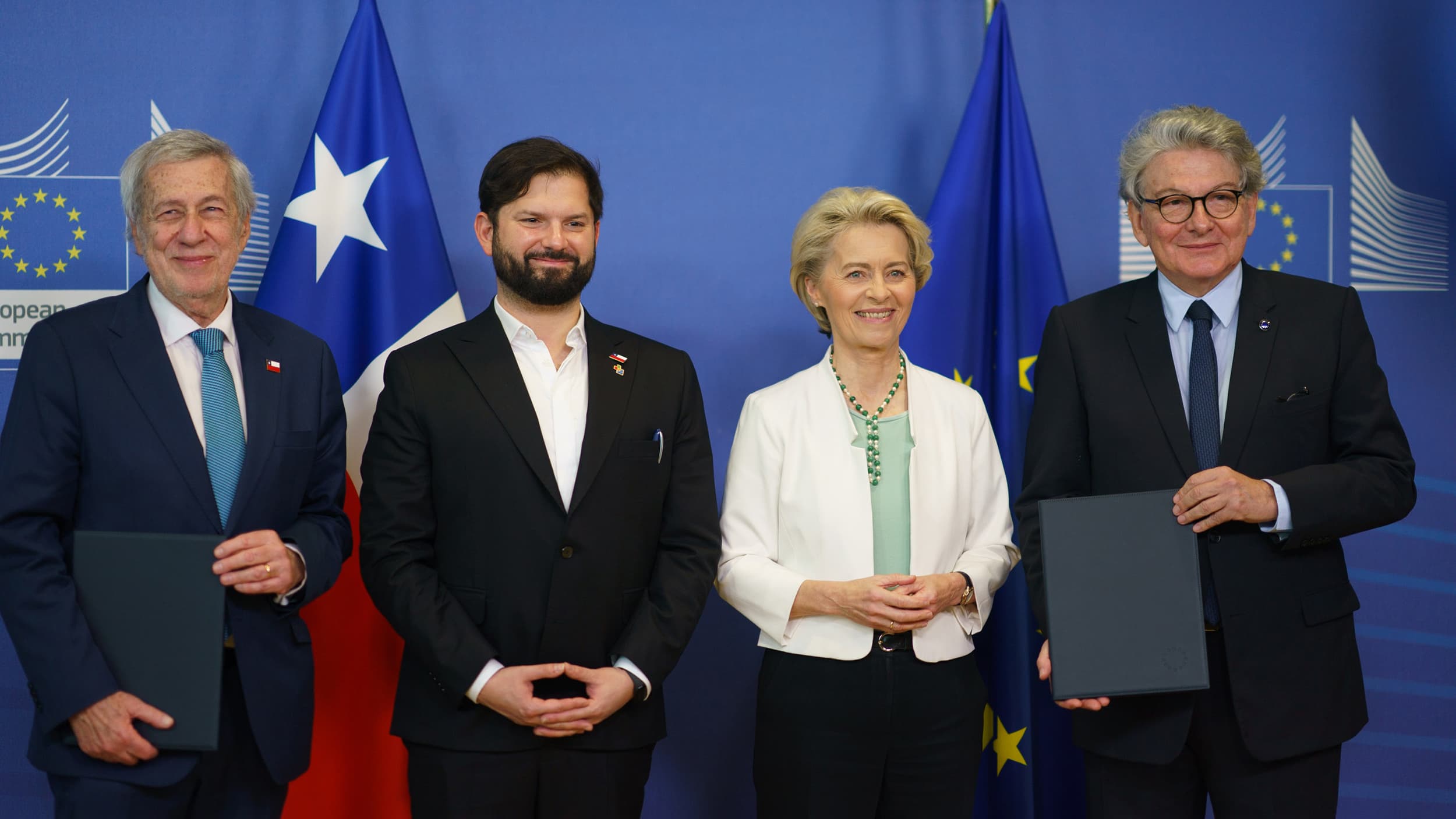 La UE y Chile firman un acuerdo de cooperación sobre materias primas sostenibles