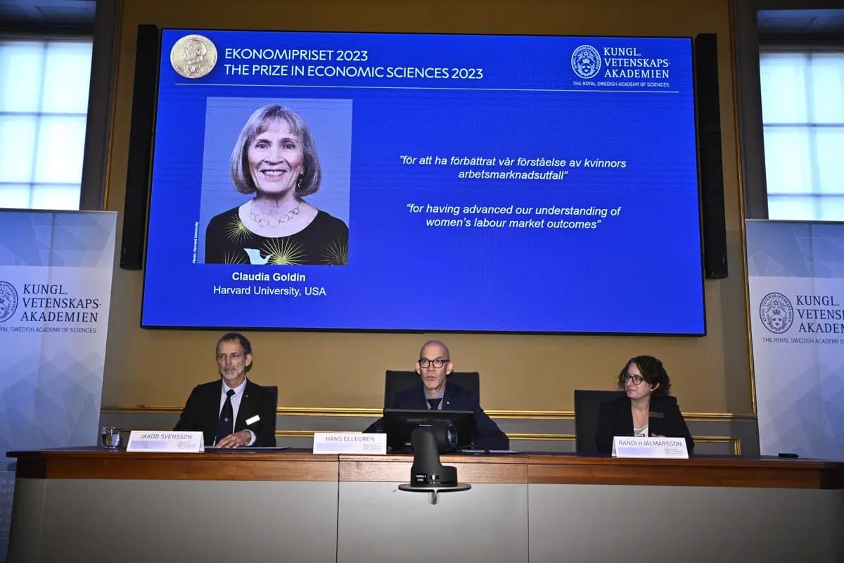 Claudia Goldin gana el Nobel de Economía 2023