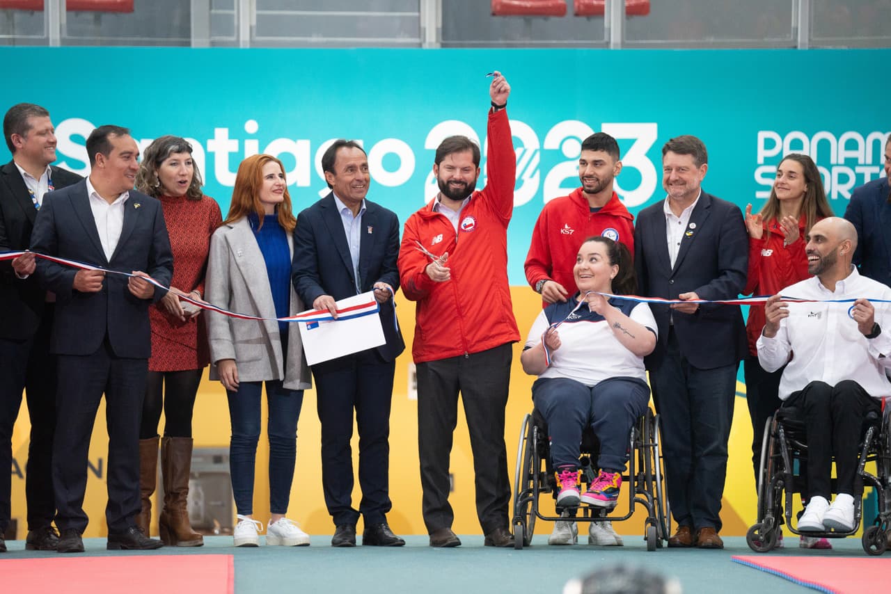 Boric inaugura cuatro recintos deportivos para los Juegos Panamericanos Santiago 2023