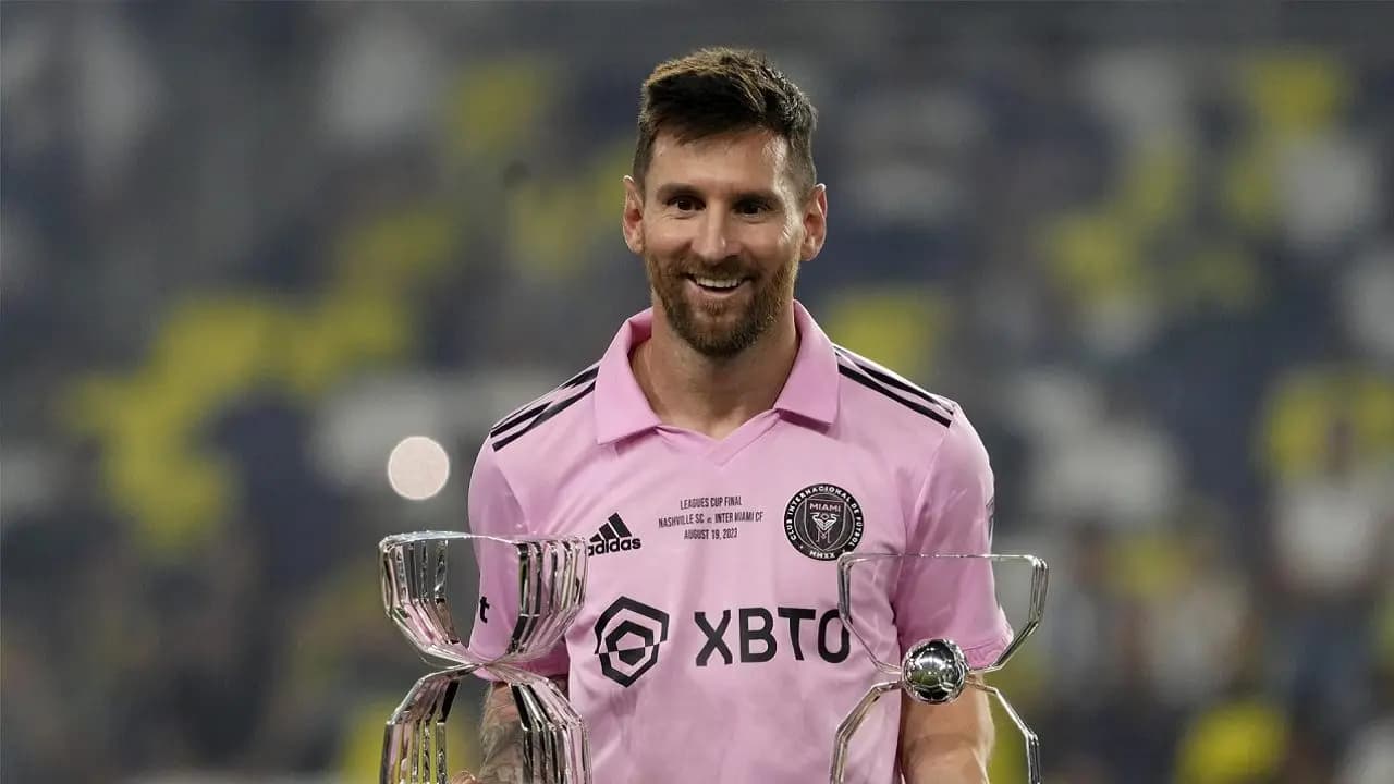La revista TIME elige a Lionel Messi deportista del año