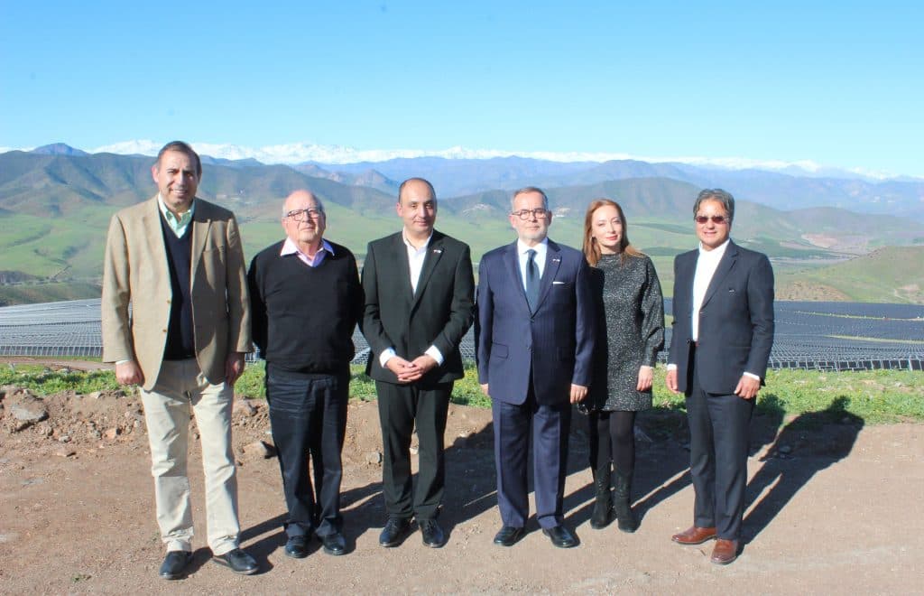Empresa griega, Metlen, inaugura nueva planta fotovoltaica en Chile