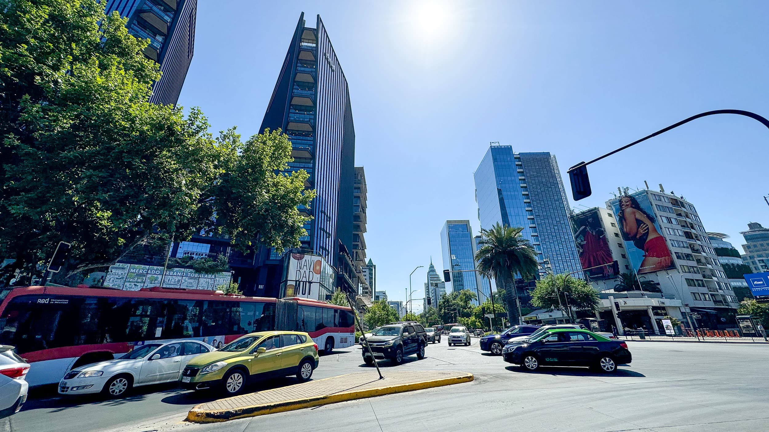 Las Condes_Santiago_Chile_trafico vehicular