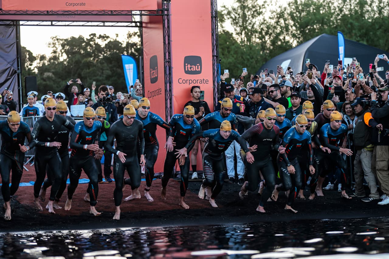 Una mexicana, un canadiense y dos chilenas en el podio del Ironman 70.3 de Pucón