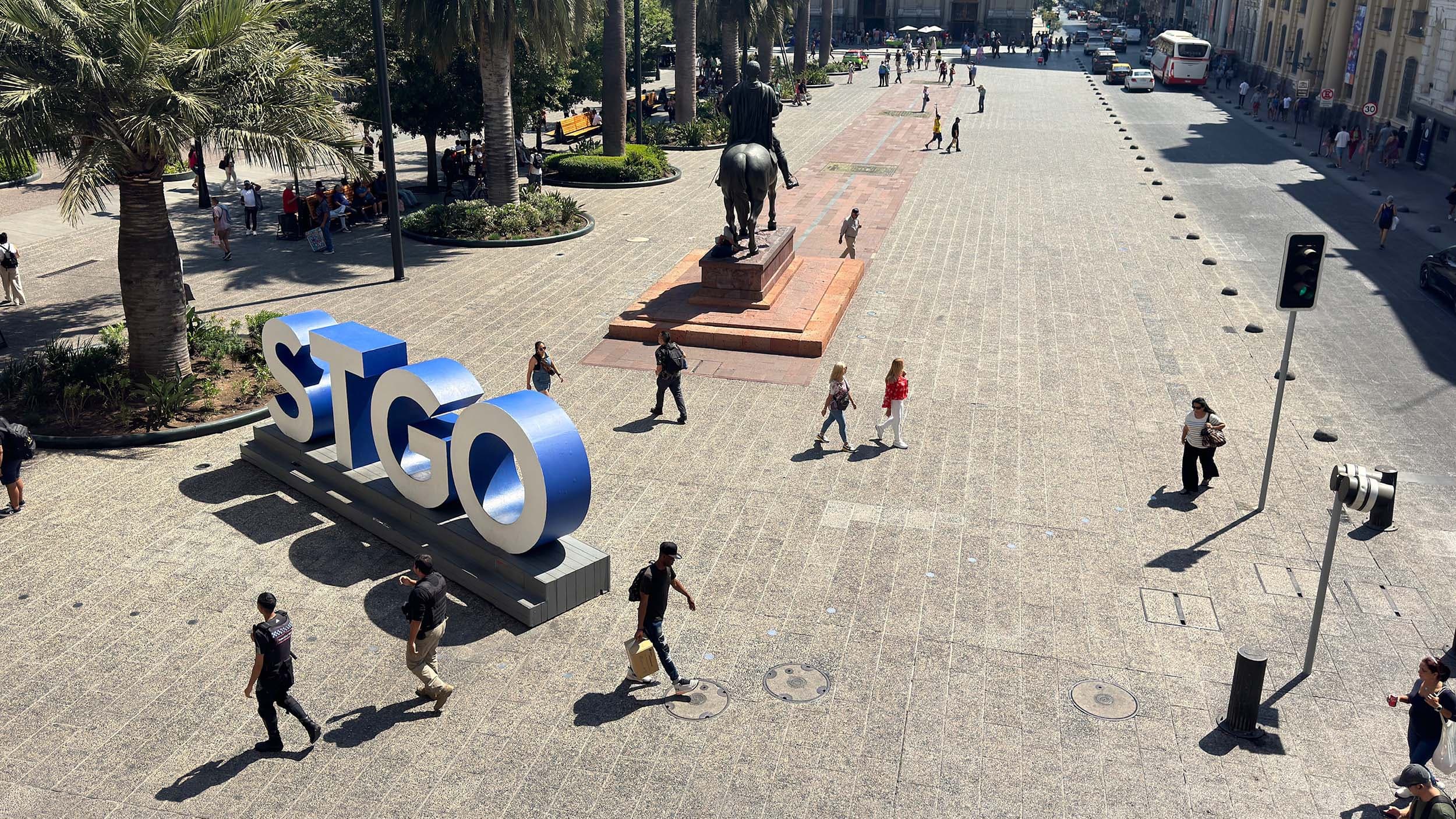 Santiago_Chile_vida diaria_Plaza de Armas