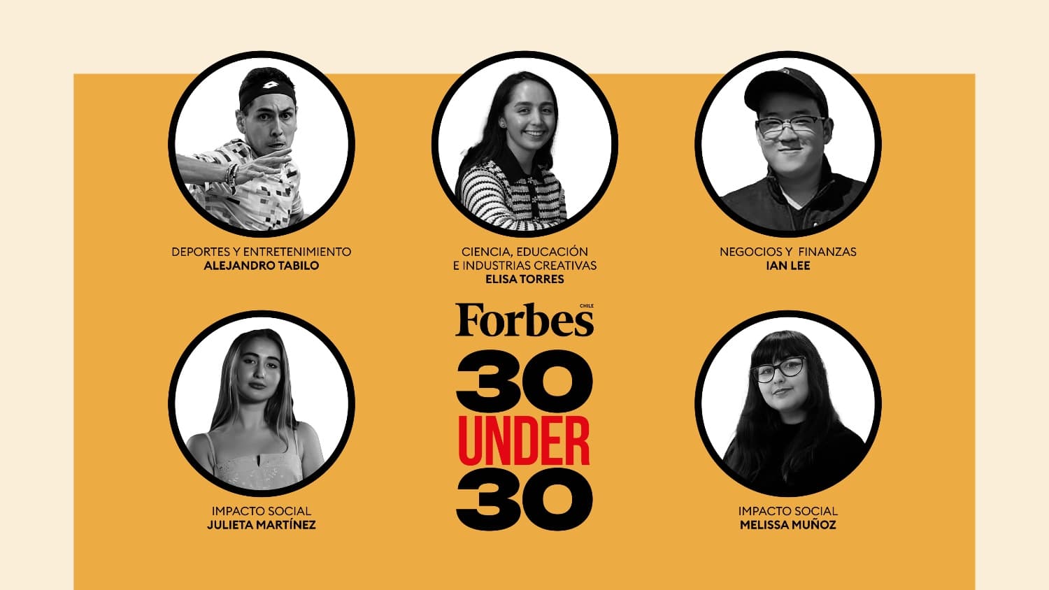 Estos son los Forbes 30 Under 30 de Chile 2025