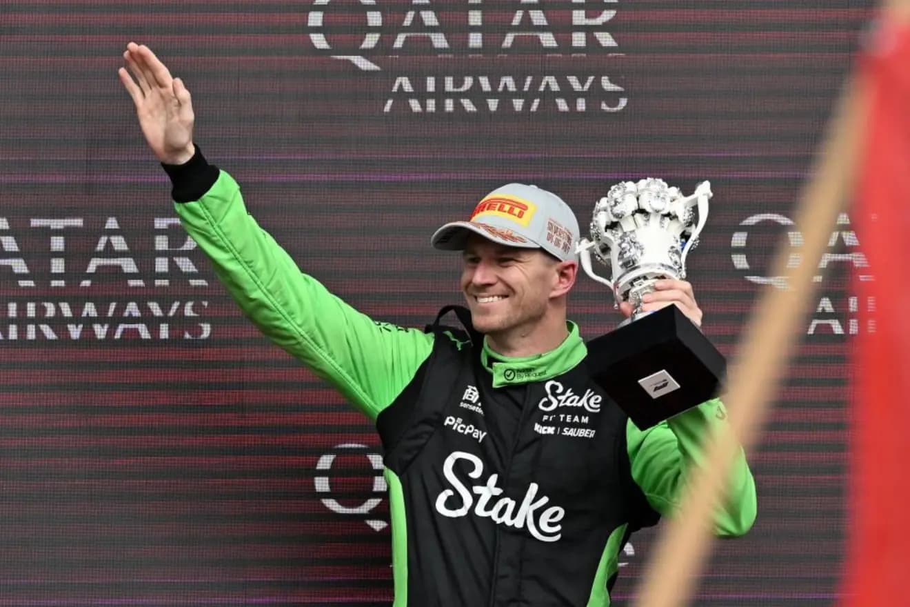 Nico Hulkenberg logra su primer podio en Silverstone tras 239 carreras