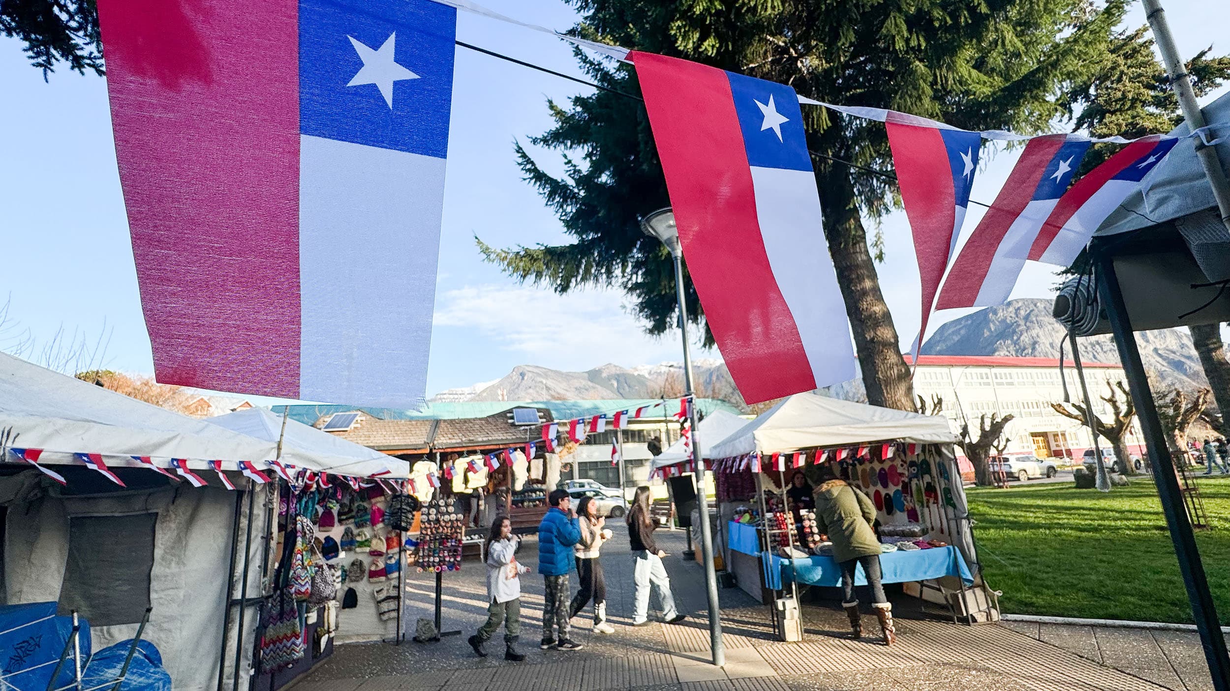 Bandera chilena_genérica de Fiestas Patrias