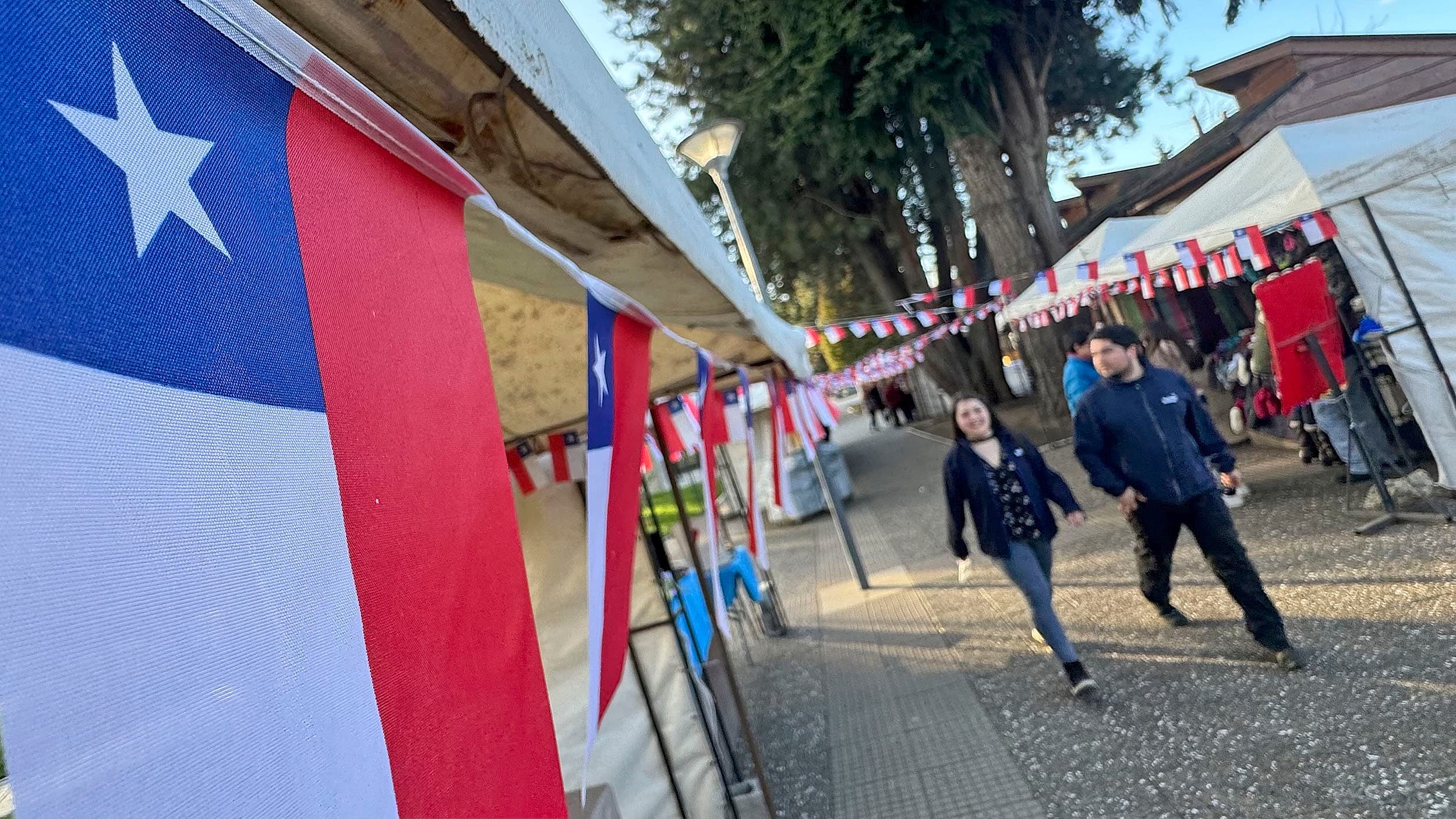 Bandera chilena_genérica de Fiestas Patrias