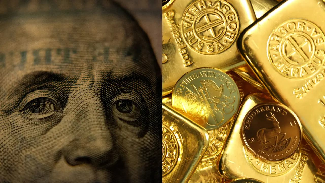 ¿El mundo ve señales de desdolarización? El oro brilla por momentos y el Bitcoin se fortalece