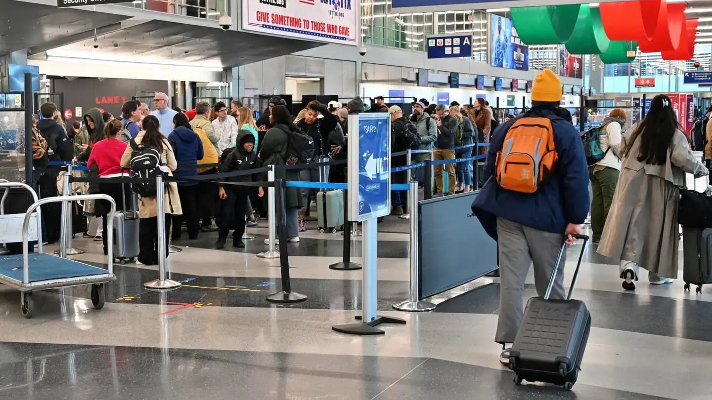 6.000 vuelos retrasados el lunes: Chicago, Nueva York, Phoenix y Las Vegas fueron las ciudades más afectadas