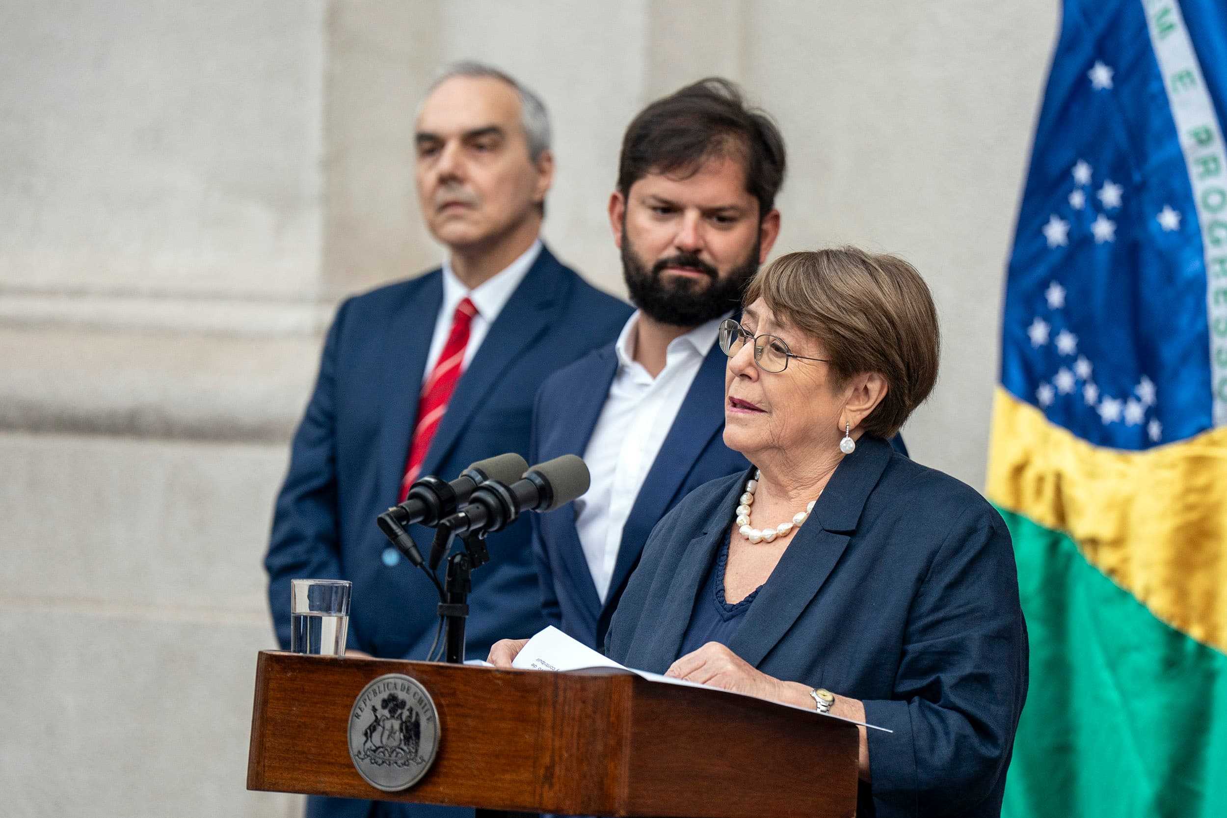 Chile inscribe candidatura de Bachelet para dirigir ONU y anuncia apoyo de México y Brasil