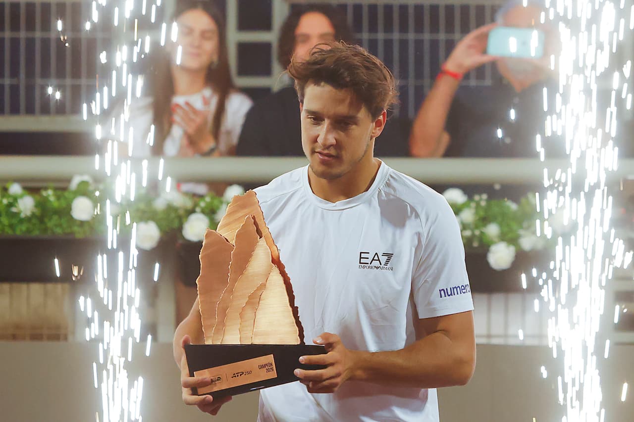 Luciano Darderi conquista el Abierto de Chile, su quinto título ATP