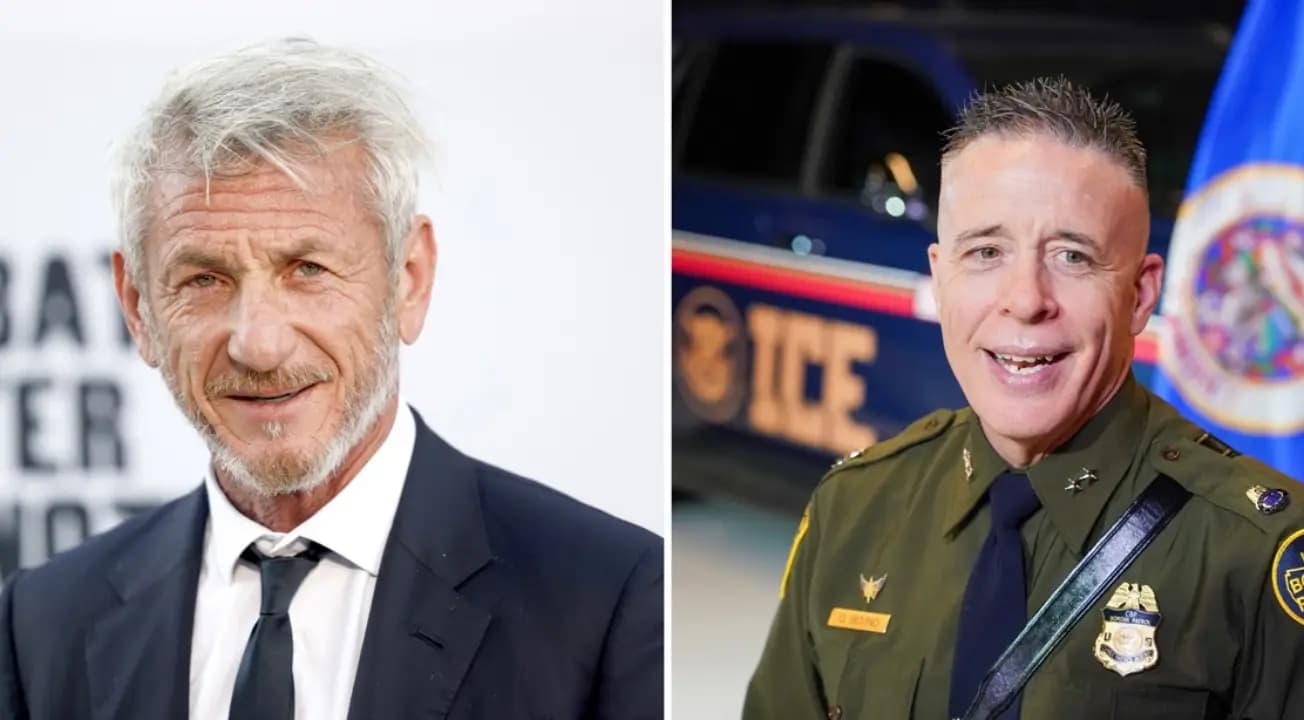 Sean Penn, el favorito a ganar el Óscar por un oficial migratorio similar a uno de Trump