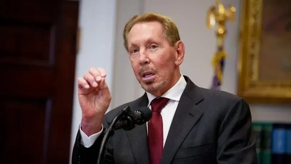 Larry Ellison ya es el tercer hombre más rico del mundo gracias a subida de acciones de Oracle, superando a Bezos y Brin
