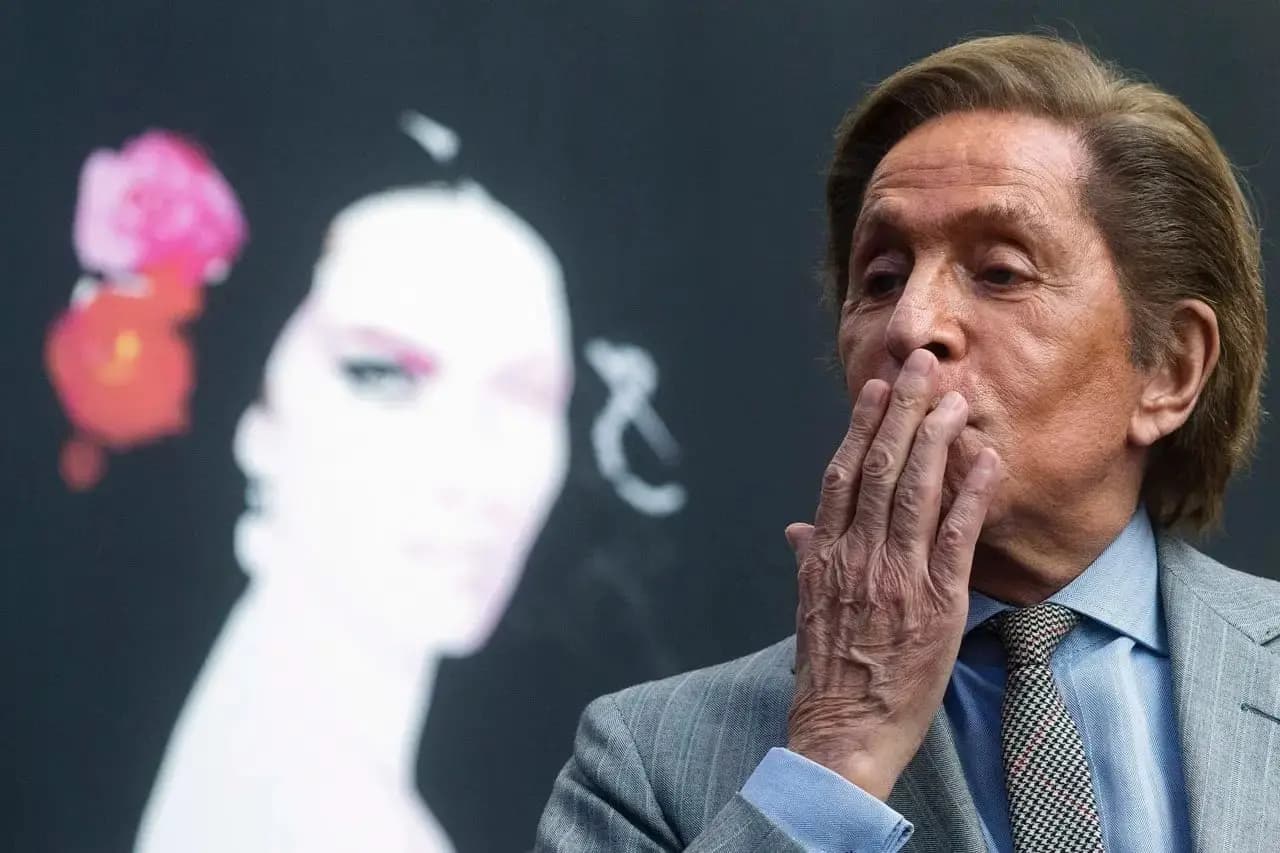 Valentino nombró única heredera de su enorme patrimonio a una fundación de Liechtenstein