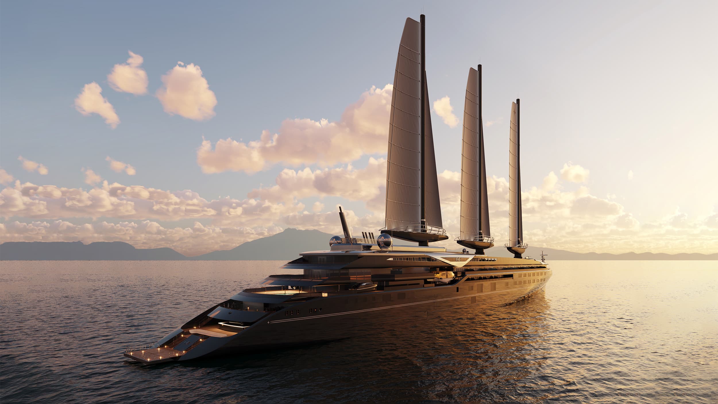 Orient Express anuncia el Silenseas y promete que será el velero más grande del mundo