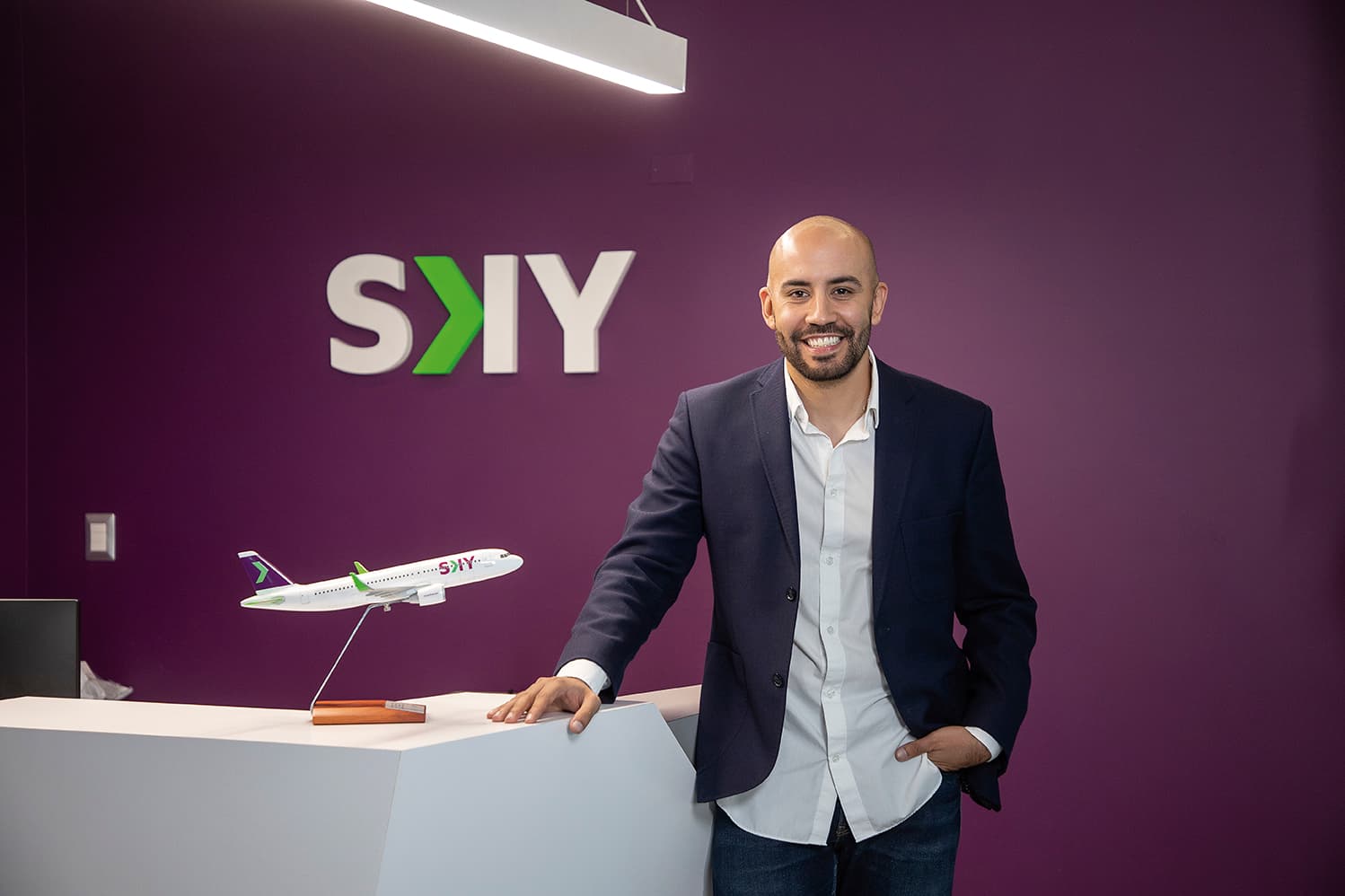 Guillermo Pucciano gerente de fidelización de SKY_FOTO Rodolfo Jara Forbes Chile