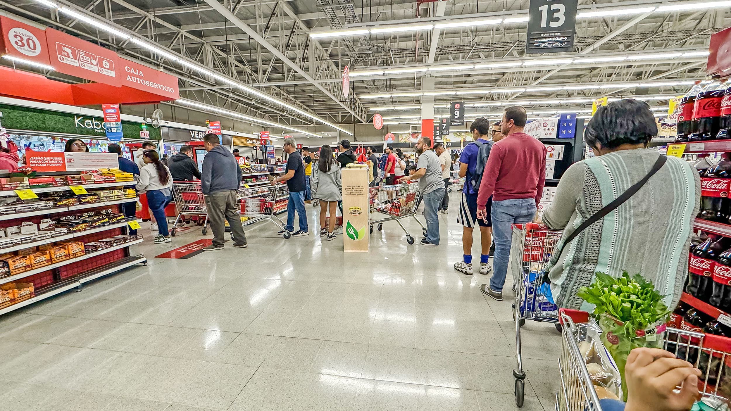 Ventas online de supermercados crecen 20% en Chile en lo que va de 2025