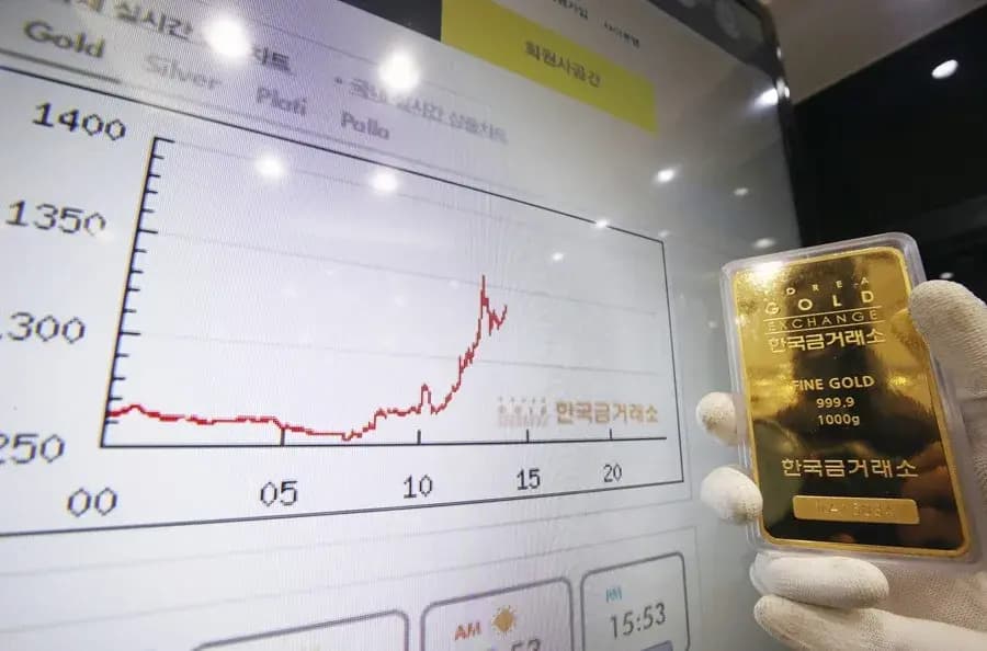 Precio del oro roza máximos, mientras la plata supera los 40 dólares por primera vez en 14 años