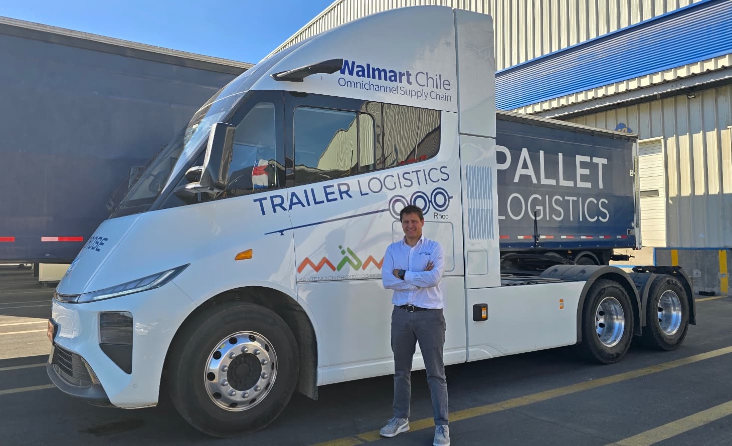 Esta empresa tiene una alianza para traer camiones eléctricos desde China y transformar la industria de carga en Chile